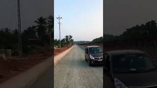 Nh66 Kasaragod | Manjeshwara Service Road Construction 🚧 | New Road #shorts