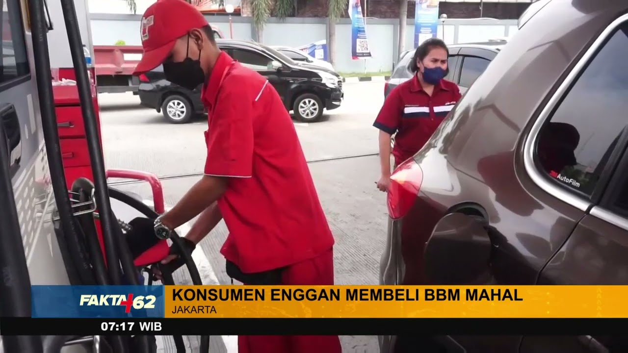 Dampak Kenaikan Harga BBM, Warga Makin Enggan Beli BBM - FAKTA+62 - YouTube