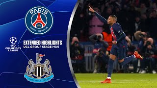 Paris Saint-Germain vs. Newcastle United: Extended Highlights | UCL Group Stage MD 5 | CBS Sports