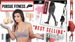 TESTING THE MOST POPULAR PURSUE FITNESS LEGGINGS! ARE THEY EVEN GOOD? ASHLEY GAITA 2022 #ACTIVEWEAR