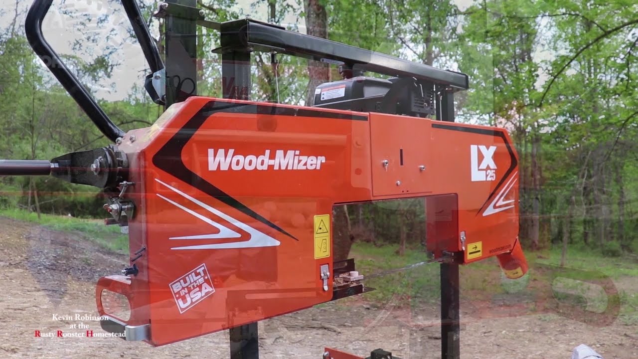 Wood Mizer Lx25 Sawmill Water Modification - YouTube