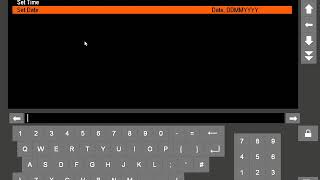 ICRTouch Touchpoint Date and Time Programming