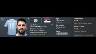 Can Aleksandar Mitrović Beat Erling Haaland | Football Manager 2024