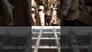 Railways Minister Ashwini Vaishnaw inspects construction work at Bhubaneswar Railway Station