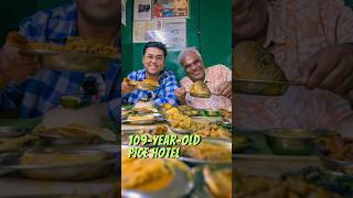 Tarun Niketan | 109-year-old Pice Hotel | South Kolkata Street Food with Ashish Vidyarthi #shorts