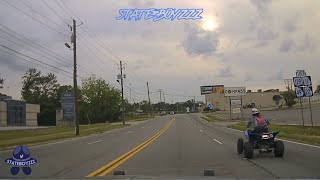 GSP Forces ATV Rider to Crash to End Pursuit