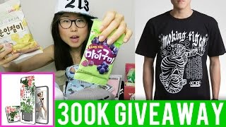 300K Subscriber Giveaway (International Prizes, too!)