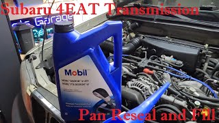 2001 Subaru Forester 4EAT Automatic Transmission Fluid Flush and Pan Reseal