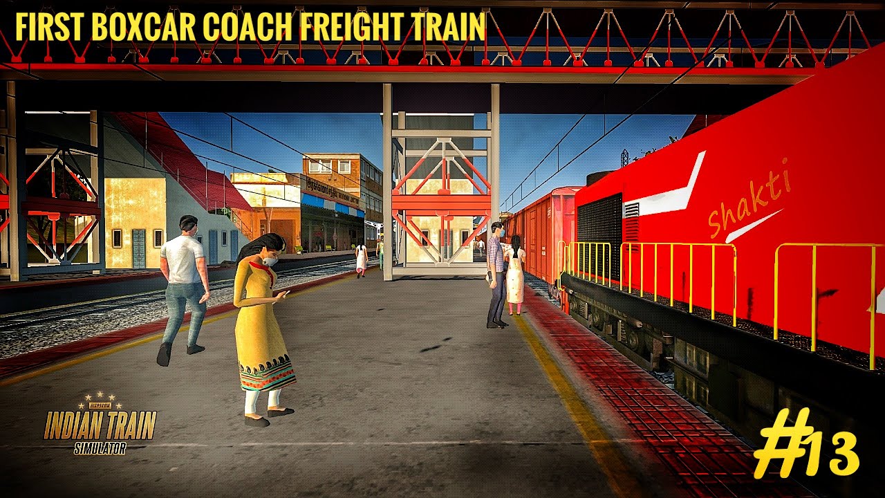 Indian Train Simulator Boxcar Coach Freight Jerryisgaming 13