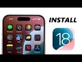 How To Install iOS 18 Developers Beta On iPhone