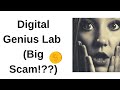 Is Digital Genius Lab a Scam? Ugly Truth revealed! [Review]