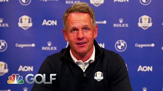 Luke Donald: Being Ryder Cup Captain 'like a lifetime achievement award' | Golf Today | Golf Channel