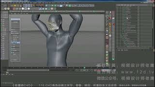 115 C4D角色动画之关节、骨骼、绑定、权重的本质 c4d