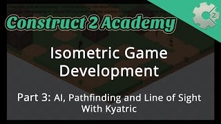 Isometric Game Development Part 3: AI, Pathfinding and Line of Sight - with Kyatric
