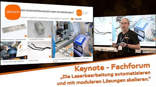 OPTOGON auf der FMB – Lasermaterialbearbeitung automatisieren und mit modularen Lösungen skalieren.