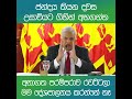 අනාගත පරම්පරාව රවට්ටලා මම දේශපාලනය කරන්නේ නැහැ president ranil wickremesinghe