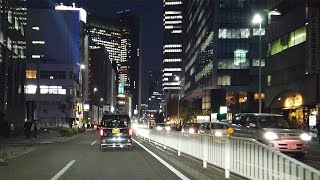 【夜ドライブ】名古屋市西区内をだらだらドライブ【名古屋】 Night Drive Nishi-ward Area , Nagoya Japan.