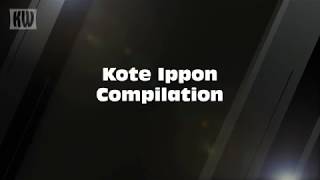 17th All Japan 8-dan Kendo Championships - Kote Ippon Compilation