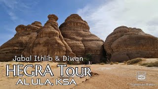 Jabal Ithlib \u0026 Diwan||Hegra tour||Al Ula, Saudi Arabia||Al Ula moments