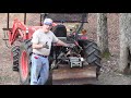 Homemade 3 Point Tractor Winch Demo