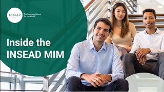 Discover the INSEAD Master in Management (MIM)