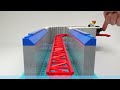 i built a lego water coaster