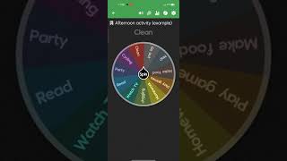 Spin The Wheel | Random picker || Afternoon Activity #shorts #spinthewheel