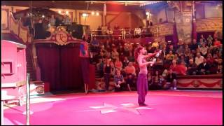 Grundtvig Workshop - Backstage and performance of our GLW participants at the Blackpool Tower Circus