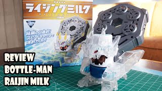 REVIEW BOTTLE-MAN RAIJIN MILK INDONESIA..|ボトルマン雷神ミルクのレビュー..|Mantab hehehe...