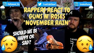 Rappers React To Guns N' Roses "November Rain"!!!