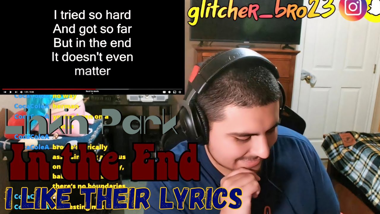 Linkin Park In The End Reaction Youtube