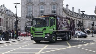 Müllwagen von Scania halten London sauber und sicher