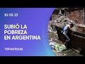 El 39,2% de los argentinos es pobre, de acuerdo al INDEC