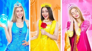 We Became a Disney Princess! All the Types of Princesses in Royal Family