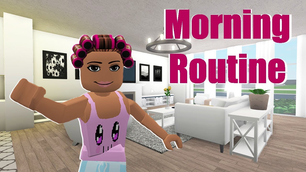 MORNING ROUTINE IN BLOXBURG | Roblox - YouTube