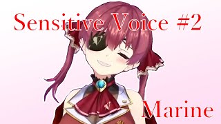 [Hololive Houshou Marine ]   Marine makes sensitive voice.#2 [Eng sub]