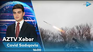 Cavid Sadıqovla AZTV XƏBƏR (16:00) | 24.12.2024