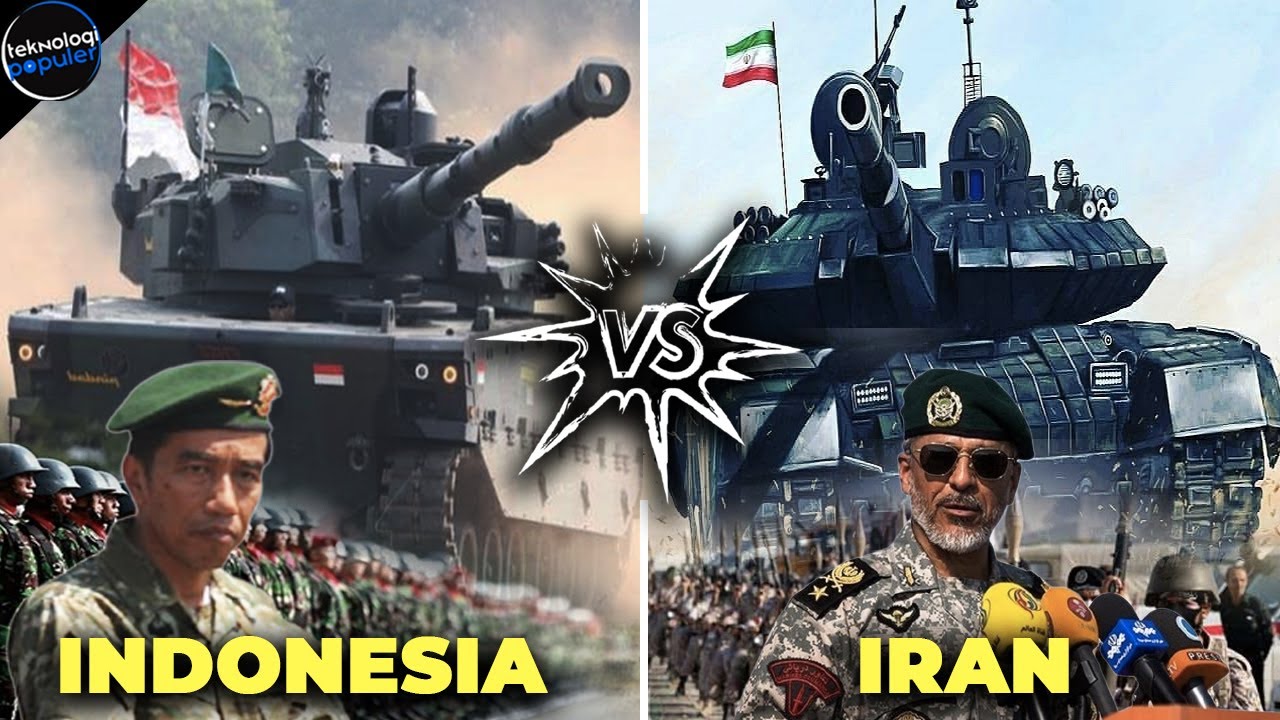 ALLAHU AKBAR! Perbandingan Kekuatan Militer Indonesia Vs Militer Iran ...