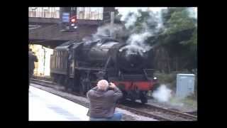 An Evening on Preston Station 18 July 2012 (Includes 3 steam locos)