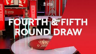 LIVE | Fourth AND Fifth Round Draw | Emirates FA Cup 20-21