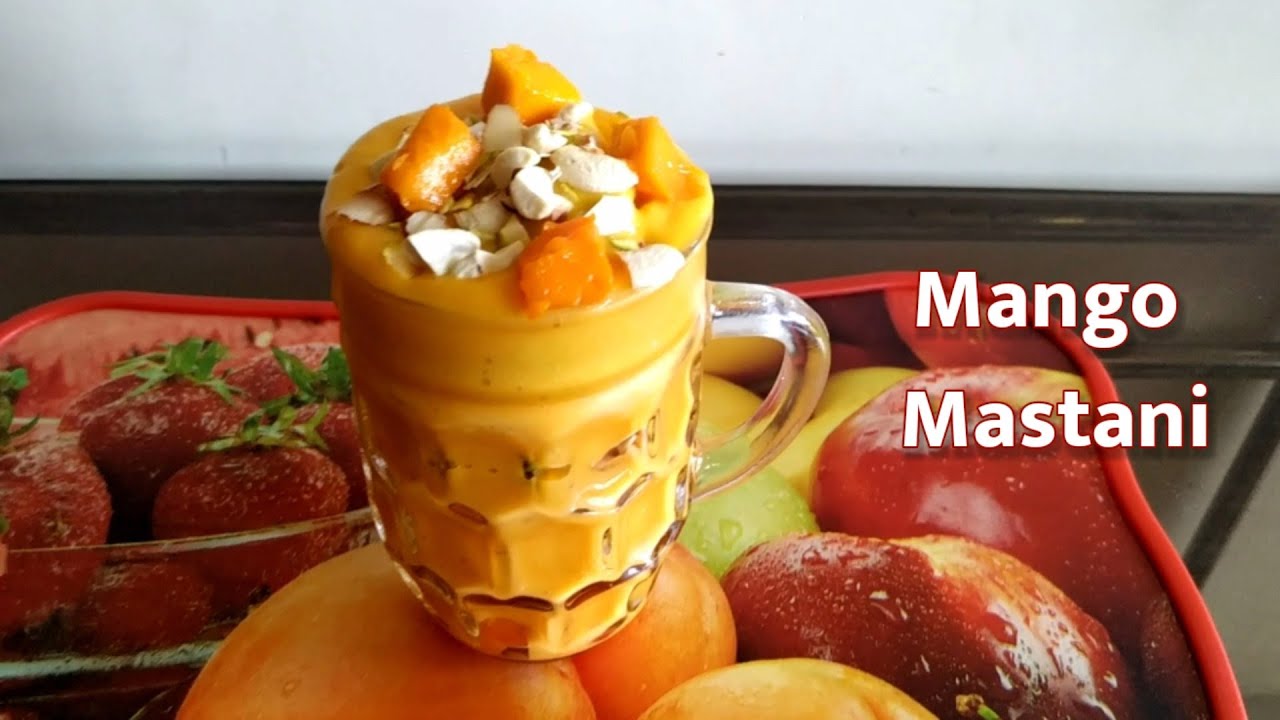 Mango Mastani Recipe | मँगो मस्तानी | How To Make Mango Mastani | Pune ...