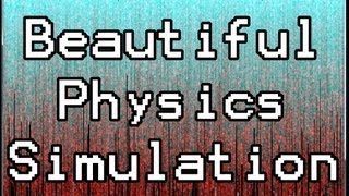 Python Physics Simulation: Beauitful Bouncing Balls