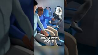 비행기 창문이 깨지면