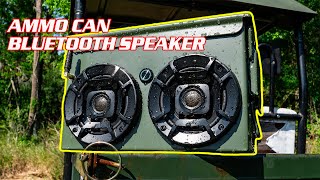 Is That an AMMO CAN?! RAK'D Audio V2 Bluetooth Speaker Review