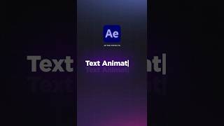 Create a Typewriter Text Effect in 60 Seconds | After Effects Tutorial #easytutorial #aftereffects