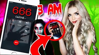 Calling *HAUNTED* Numbers At 3 AM That you Should NEVER Call!!! (they worked..)