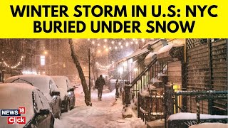 US Weather News Today | Heavy Winter Storm In Nyc, Brings Snow And Chills | US Latest News | N18G