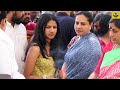 Vanditha Puneeth Rajkumar Emotionally Standing In Front Grand Father Samadhi | Dr Rajkumar Birthday