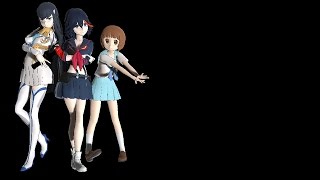 Mako Ryuko and Satsuki do something