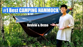 BEST Camping Hammock | Hennessy Hammock zip XL Review & Set Up Demo